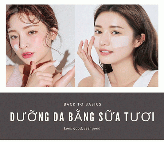 Mách bạn mẹo dưỡng trắng da rẻ bèo bằng sữa tươi